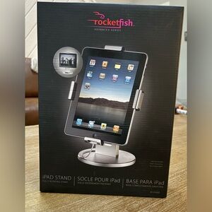 Silver iPad Stand